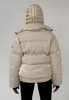 Превью Женская горнолыжная куртка Куртка горнолыжная HIGH SOCIETY Madison Cream